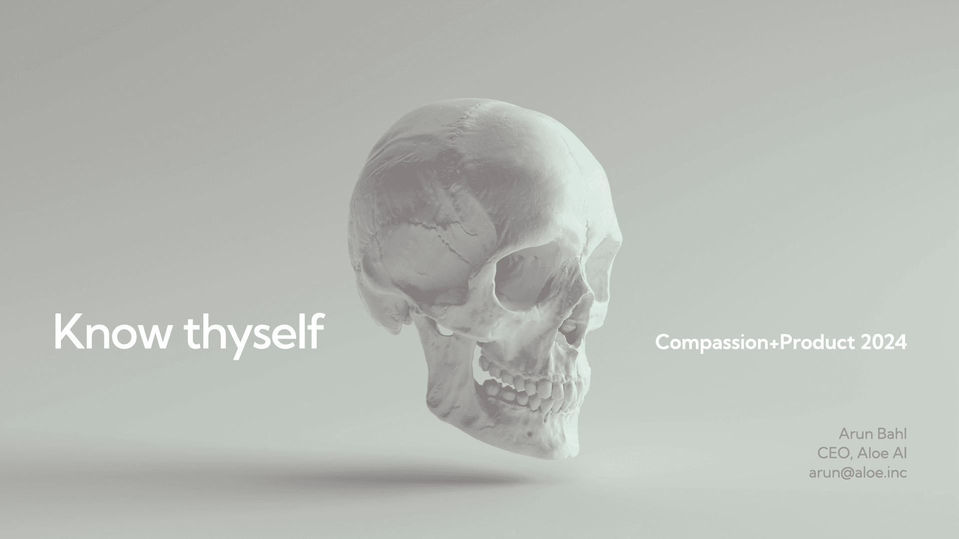 Know Thyself